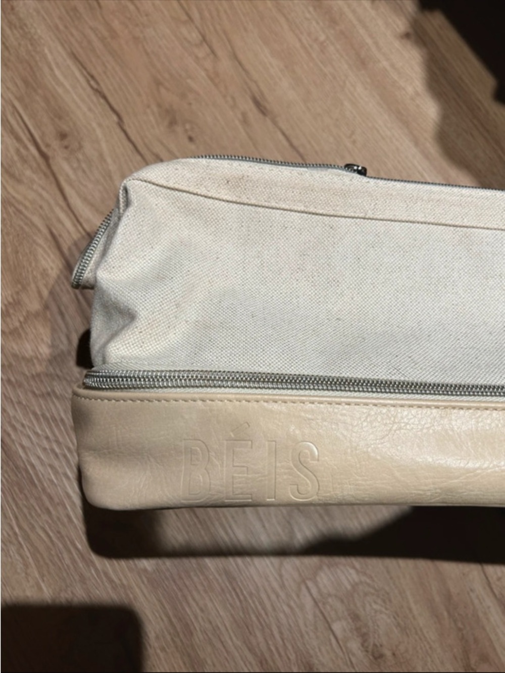 Beis Toiletries Bag Dopp Kit in Beige - Picture 3 of 5